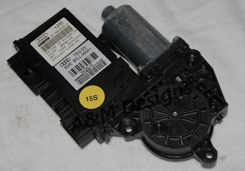 Original Audi A8 4E Fensterhebermotor mit Steuergerät hinten rechts 4E0959802C