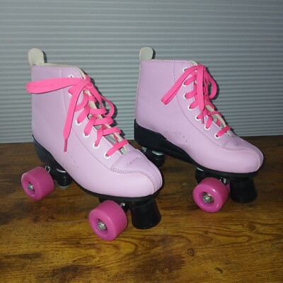 New PU Microfiber Roller Skates - Quad Skates for Adults & Kids (Euro Size 38)
