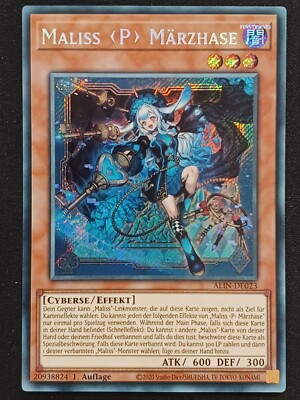 Maliss P Märzhase ALIN-DE023 Alliance Insight Secret DE NM YUGIOH