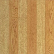 Light Oak Plank Wood Self Stick Adhesive Vinyl Floor Tiles - 100 Pcs 12" x 12"