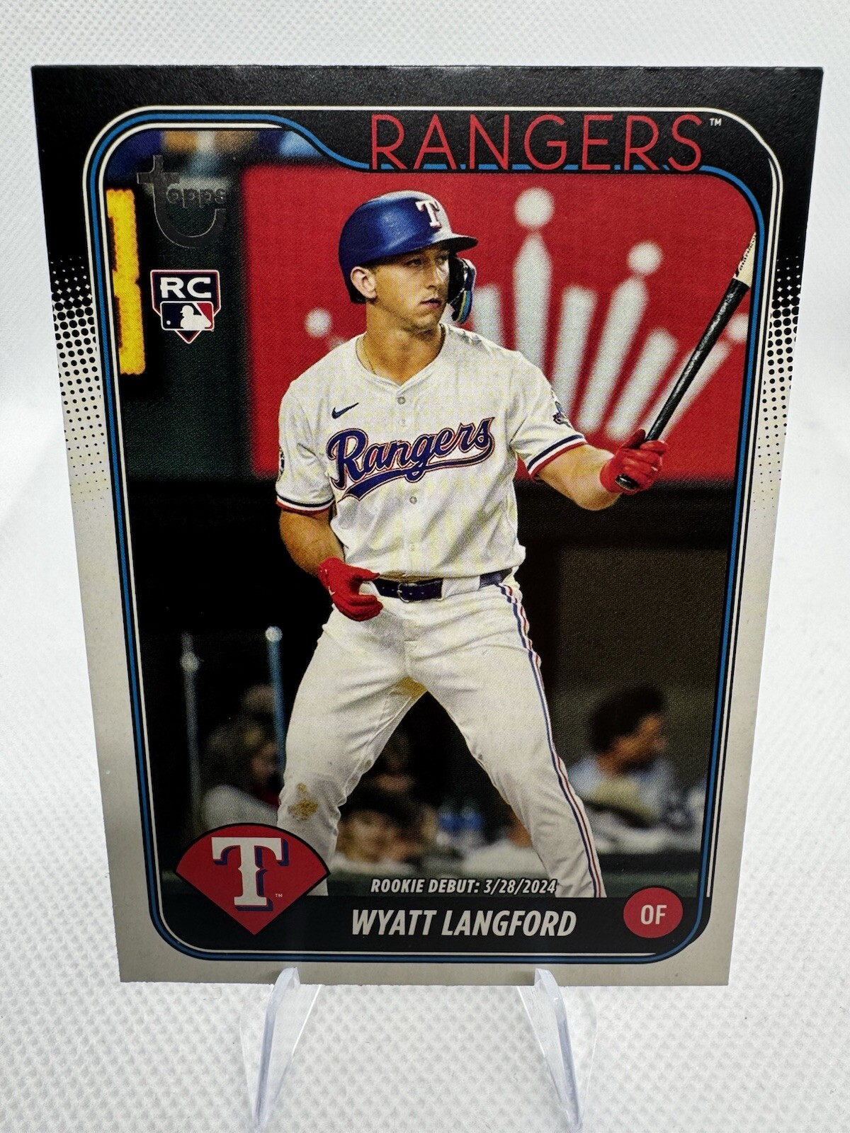 2024 Topps Update Series - Wyatt Langford Debut - Vintage Stock /99
