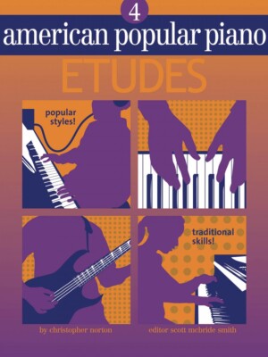 American Popular Piano Etudes Level Four - Etudes Book NEW 000399015