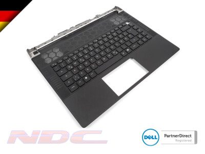 Dell Alienware X16 R1/R2 Handauflage & GERMAN RGB pkey Backlit Keyboard FKT97 XX80D
