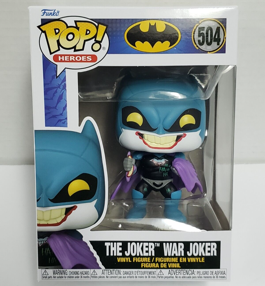 THE JOKER - WAR Batman War Zone Funko POP! Heroes #504 DC