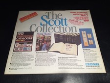 U.S. Scott United States American Stamp Album Supplement #52 -Part 1 - 1991