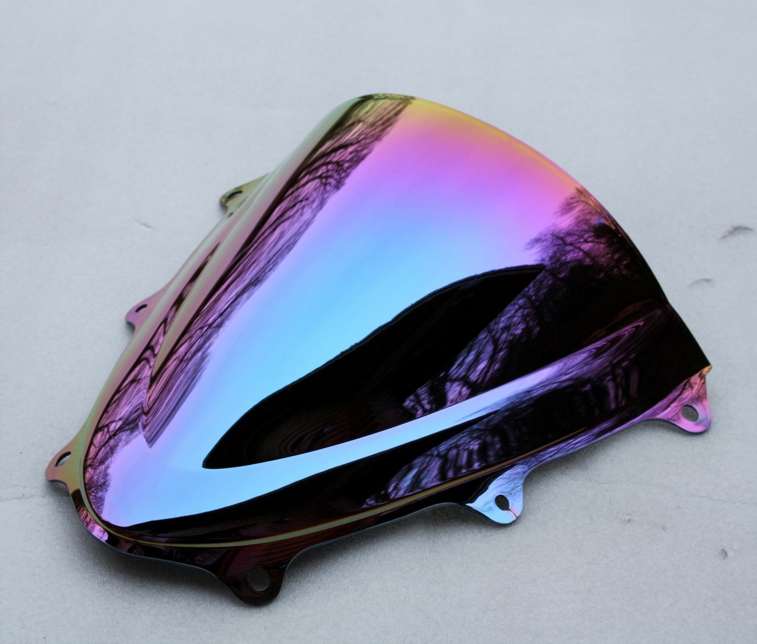 Bulle Suzuki GSXR 750 iridium idéale pour le confort des sorties sur circuit
