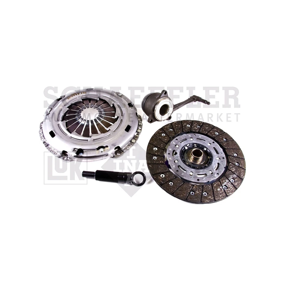 КОМПЛЕКТ СЦЕПЛЕНИЯ LUK РАБ REPSET для 2000-2006 AUDI TT QUATTRO 1.8T TURBO 6-СКОРОСТНОЙ - Изображение 3 из 4