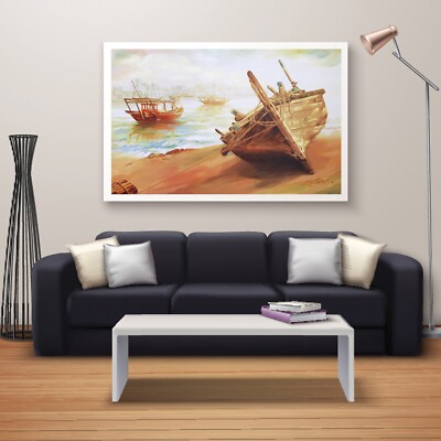 Khanjar knife dagger Arabic Cultural Painting Poster