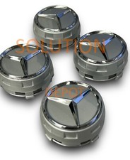 Set Of 4 Grey Silver Chrome Center Cap For Mercedes Benz Amg 0004000900 75mm Set Of 4 Grey Silver Chrome Center Cap For Mercedes Benz Amg 0004000900 75mm