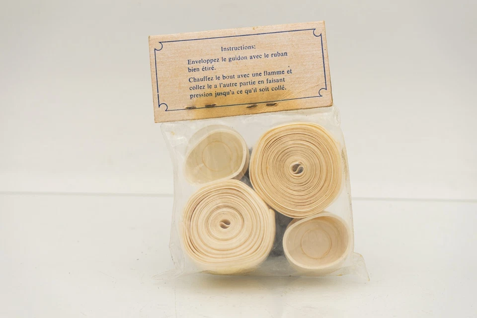 NOS BENOTTO WHITE SMOOTH CELLO HANDLEBAR TAPE VINTAGE ROAD BIKE BICYCLE 70s 80s - Image 4 of 4