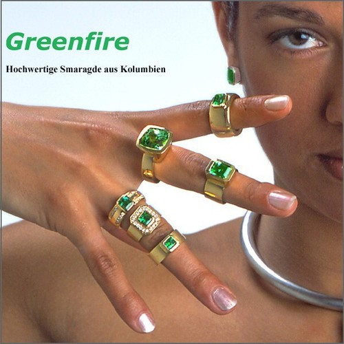 Außergewöhnlicher Smaragd Schlangen Ring in Weißgold -von Greenfire - Bild 12 von 12
