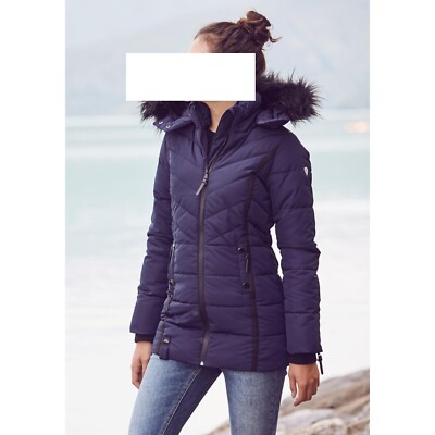 Alpenblitz Steppmantel Mit GÃ¼rtel Damen ALPENBLITZ Parka