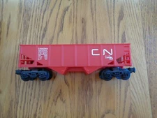Vintage Lionel Red Canadian National Hopper Car - 6-9013 - Excellent
