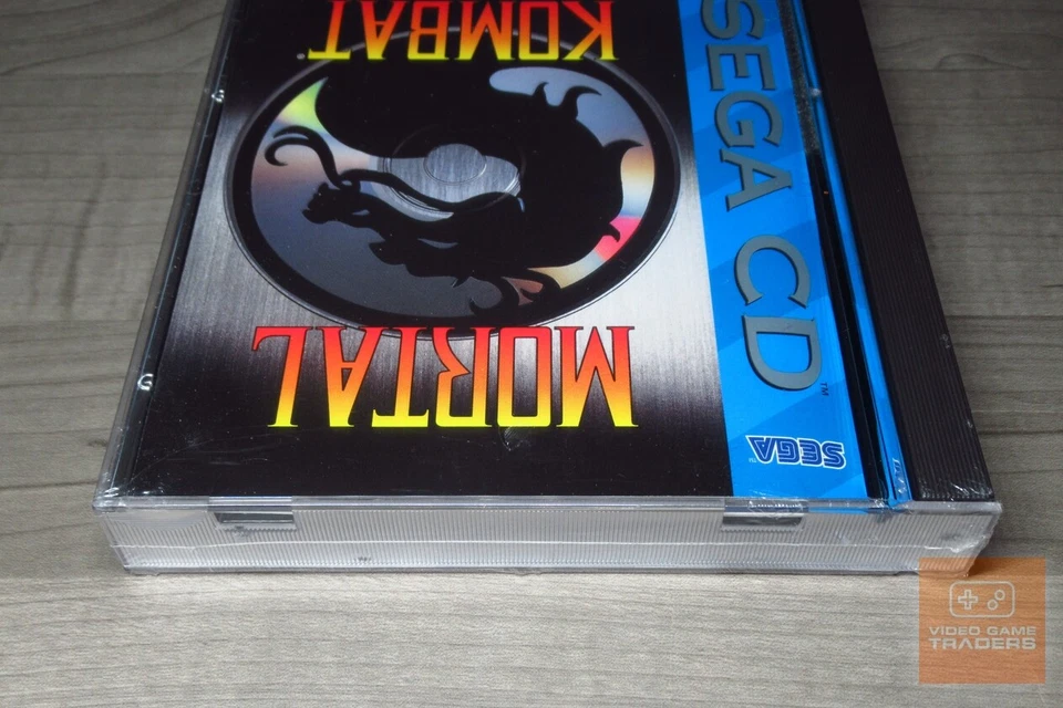 Mortal Kombat (Sega CD 1993) FACTORY SEALED! - RARE! - Image 4 of 4
