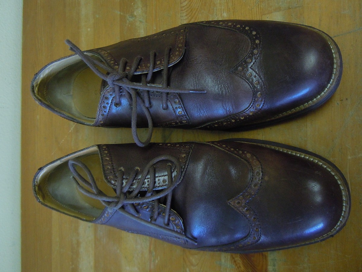 Cole Haan Lunargrand Lunarlon leather Wingtip Color Brown  display picture 2