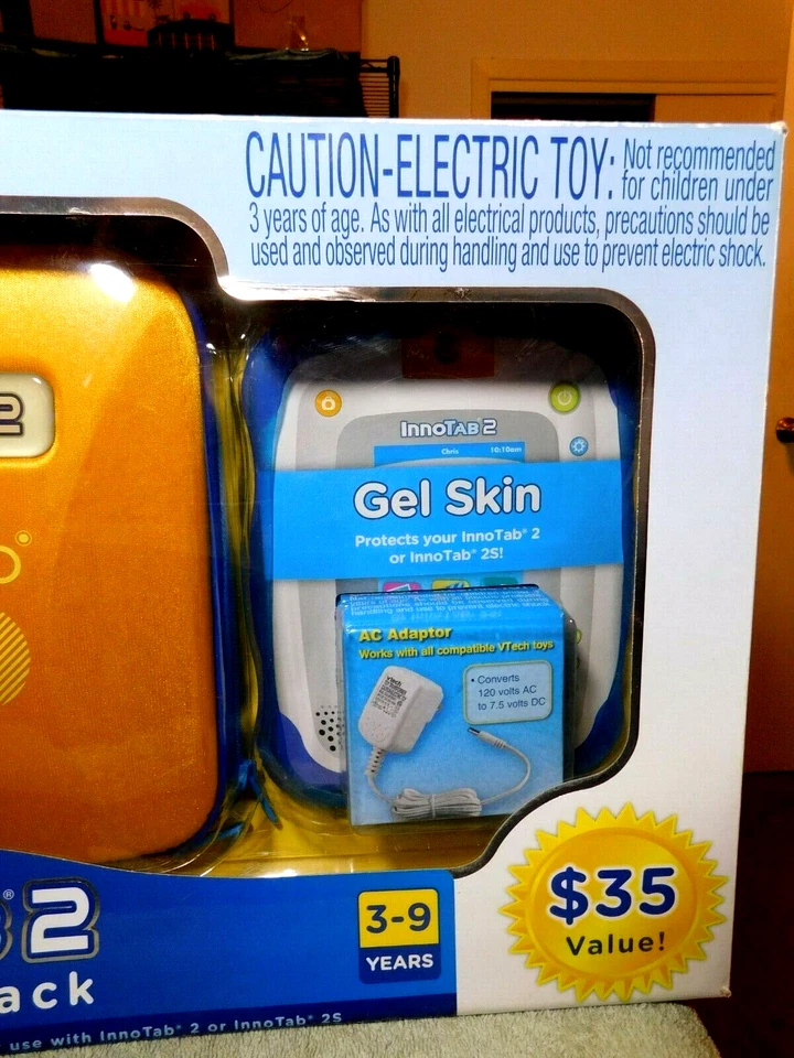 VTech~InnoTab 2 Accessory Pack For Ages 3-9 Years w/AC Adapter NEW!! - Image 4 of 4