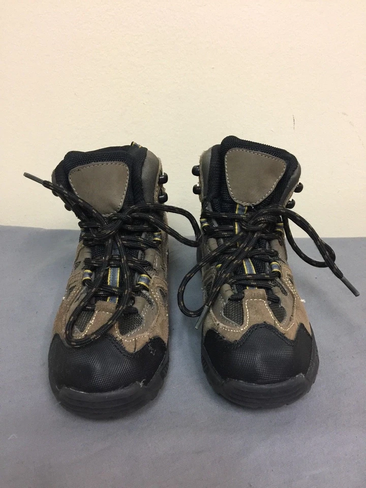 Cherokee Niño Talla 2 Marrón Gamuza Cordones Botines Foto 2 de 4