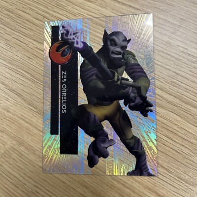 2015 Star Wars High Tek: Base Card #98 - Zeb Orrelios (Pattern 3, Form 2)