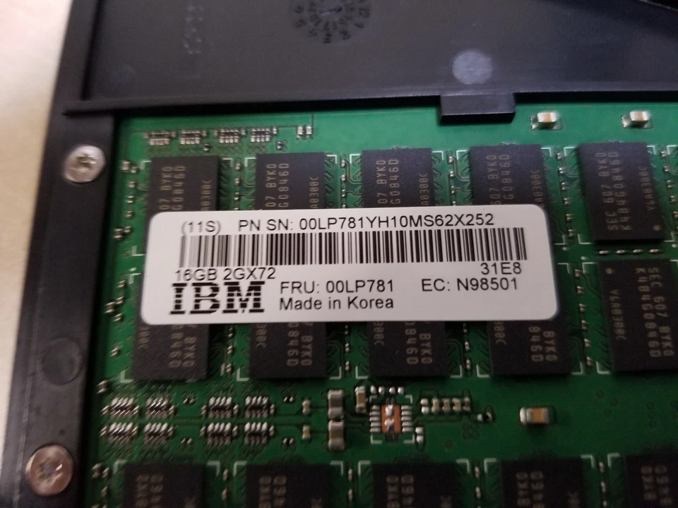IBM 00LP781 16GB DDR3 (4Gb) Memory CDIMM DRAM 1600MHz (Short) 31E0 41A 42A yz - Image 2 of 4
