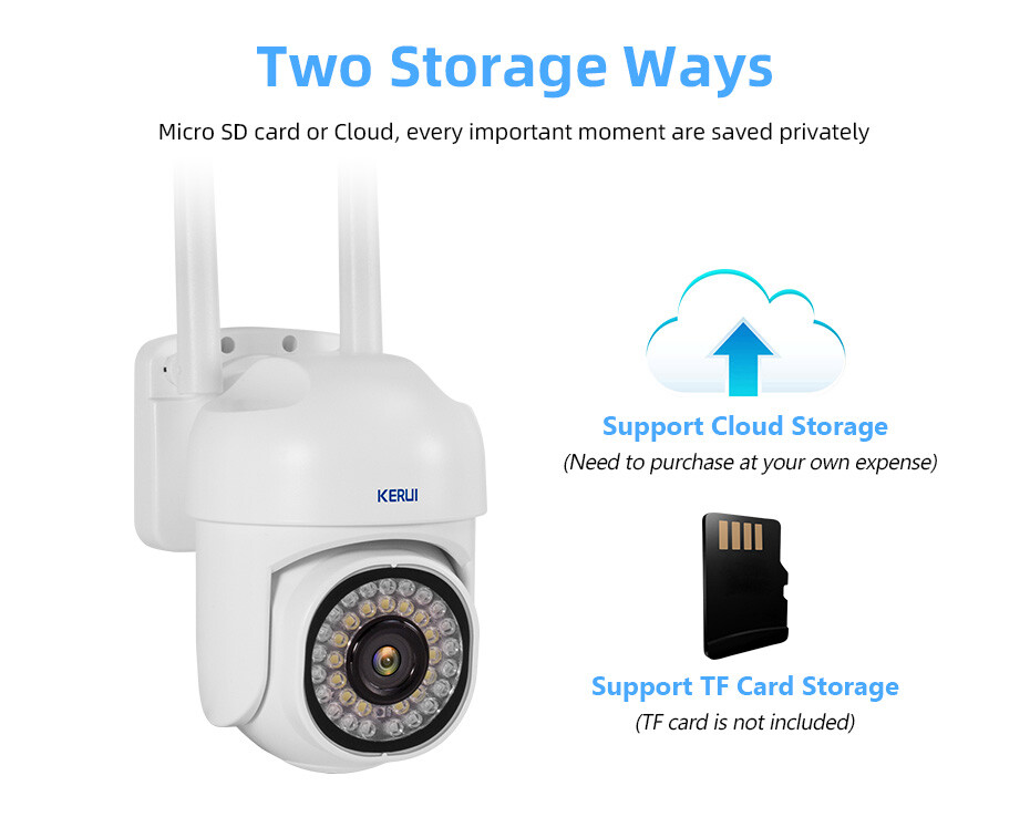 Wireless Wifi Security Camera System Outdoor Home 1080P HD Night Vision Cam US