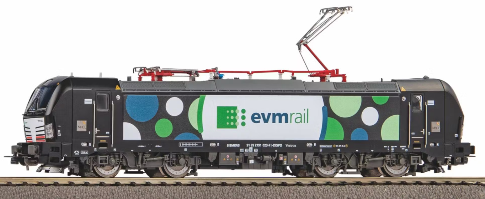 Piko Expert 59398 191 023 EVM Rail Black Livery Blue/Green/White DCC Sound