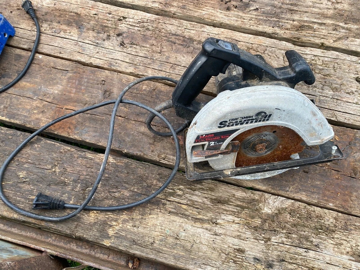 Craftsman sawmill circular saw deals