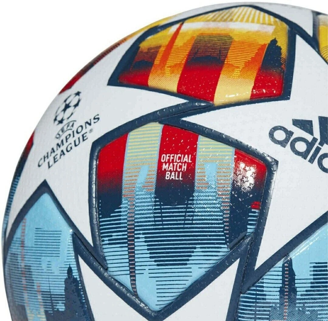 adidas Ligue des Champions Ballon Officiel Taille 5 PS Blanc Rouge