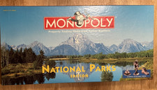 2005 Monopoly National Parks Edition Board Game New Sealed Parts