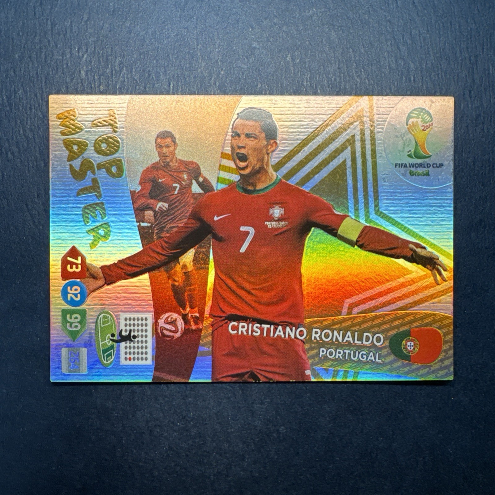 Cristiano Ronaldo #264 Limited Edition/Top Master - Panini FIFA World Cup 2014