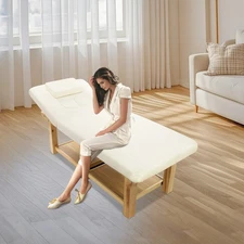 Massage Bed Physical Treatment Bed Spa Facial Bed Free Standing Rectangular 