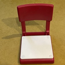 Vintage Stadium Chair Folding Travel Bleacher Plastic Seat