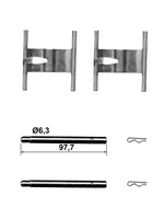ATE ZubehöRsatz BremsbeläGe Hinten (13.0460-0280.2) FüR Porsche Cayenne VW