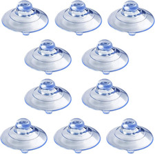 10 Pcs EZ Pass Holder Suction Cup, Radar Detectors Suction Cups, Compatible with