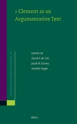 Jacob N. Cerone 1 Clement as an Argumentative Te (Gebundene Ausgabe) (US IMPORT)