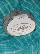 Knit Picks City Tweeds 24549 Tahitian Pearl Crochet Knit Yarn 50g Fast Shipping