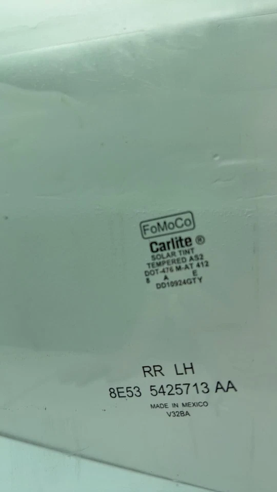 06 07 08 09 10 11 12 FORD FUSION Rear Door Glass/window Ford Left — 第 4/4 张图片