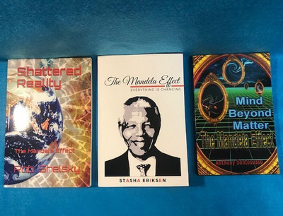 Lot of 3 MANDELA EFFECT Books - Shattered Reality, Mind Beyond Matter BRAND NEW