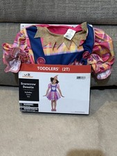 NEW, WAY TO CELEBRATE "SCARECROW SWEETIE" TODDLER Halloween Costume Sz 2T