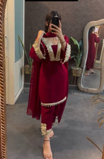 Unique Designer Heavy Faux Georgette Top And Bottom With Fancy Dupatta For Women