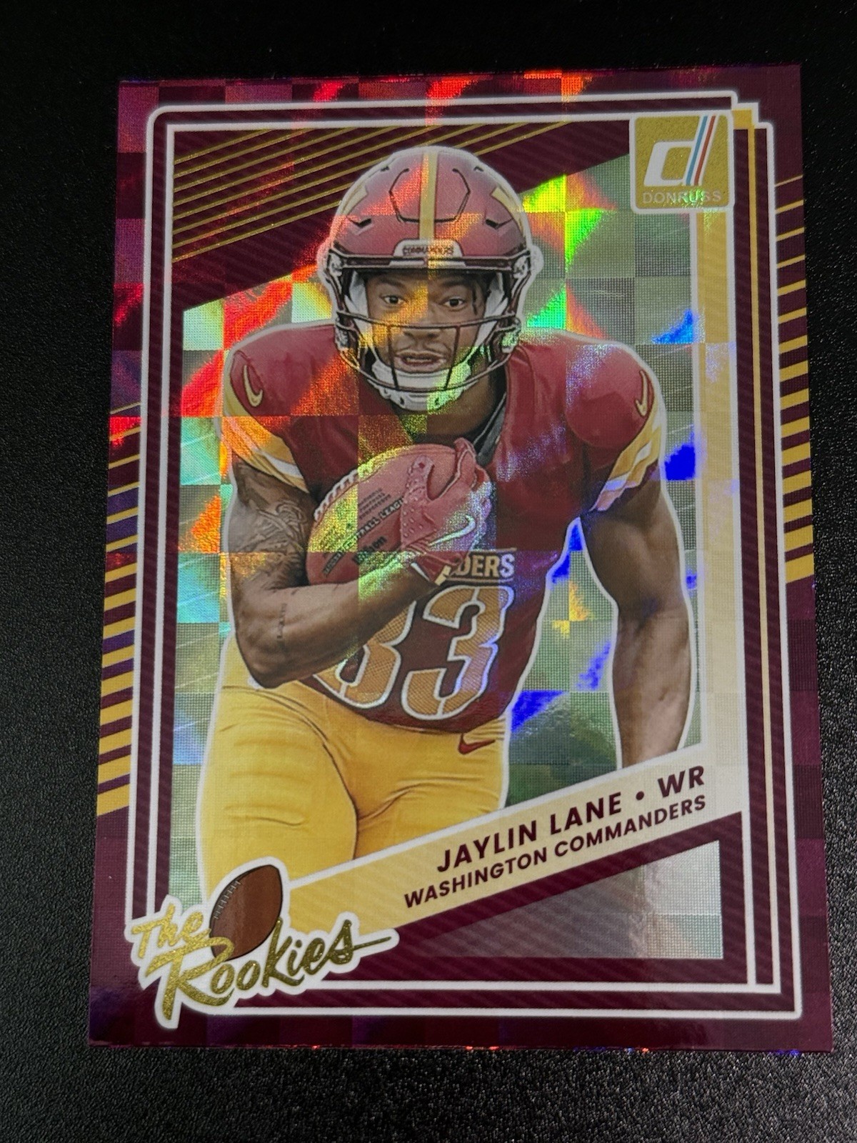 2025 Panini Donruss - The Rookies Jaylin Lane #38 (RC)