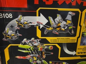 *retired 2007 damaged box LEGO EXO-FORCE 8108 MOBILE DEVASTATOR Technic