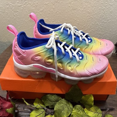 Nike Air VaporMax Plus Cotton Candy Rainbow Wmns Size 8.5 Shoes FJ4550-606