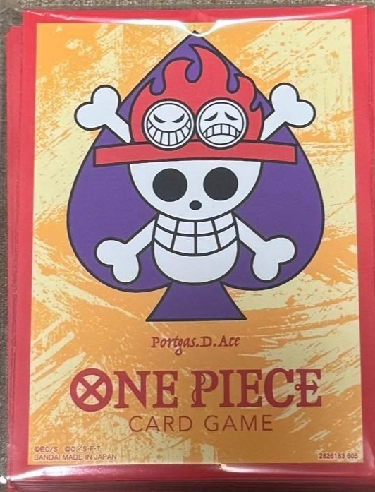 Portgas D. Ace pirate Flag One Piece Official Limited card 70