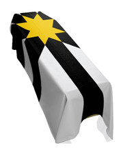 Sutherland County Coffin Drape Flag - Premium Quality Made To Order in the UK