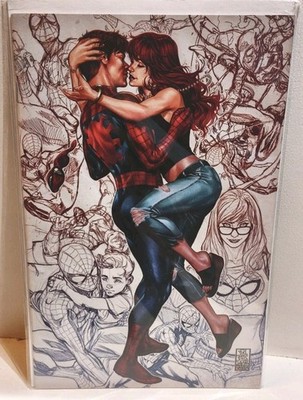 Amazing Spider Man #1 Mark Brooks Virgin Variant E Cover 2018 Honey I'm Home