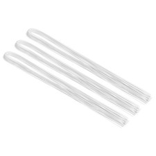F&uuml;r Blumen 32 Zoll 22G Draht, 4er Pack/160 St&uuml;ck Papierumwickelt Wei&szlig;