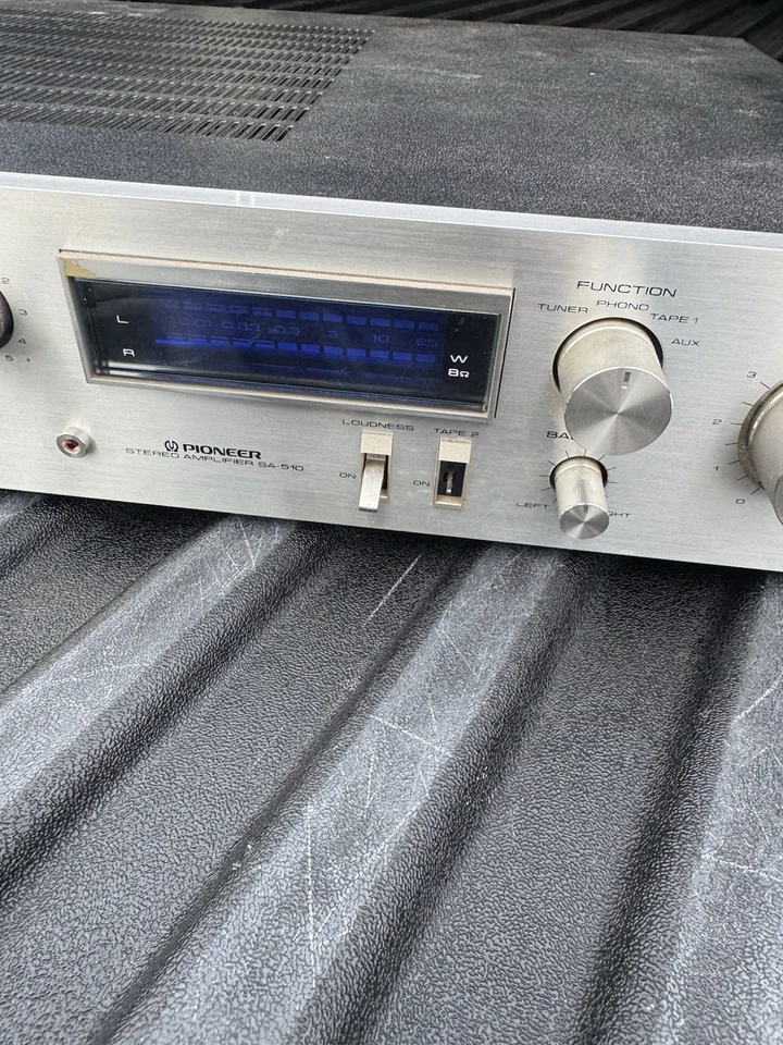 Vintage Pioneer SA-510 Integrated Stereo Amplifier - Works - Image 4 of 4