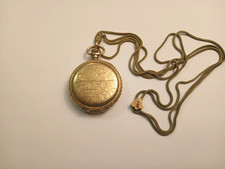 ANTIQUE ELGIN GOLD-FILLED CASE POCKETWATCH.