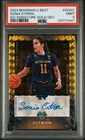 Topps 2024-25 Bowman U Best Sonia Citron Gold Geo /50 PSA 9 RC Auto