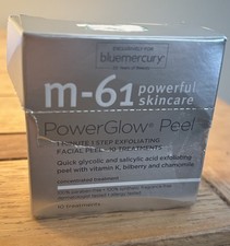 M-61 PowerGlow Peel 1 Minute 1 Step Exfoliating Facial Peel 10 Treatments